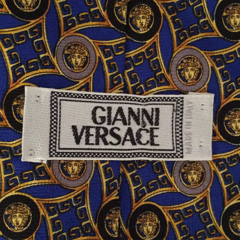 Gianni Versace, 100% silk tie. Brand new wo tag